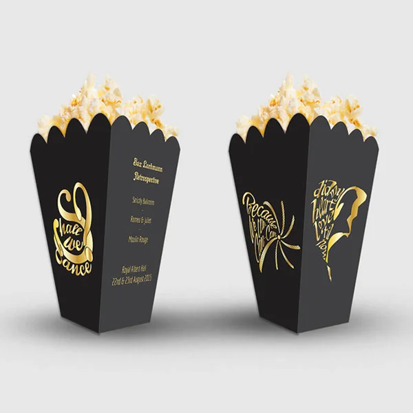 Custom Popcorn Boxes