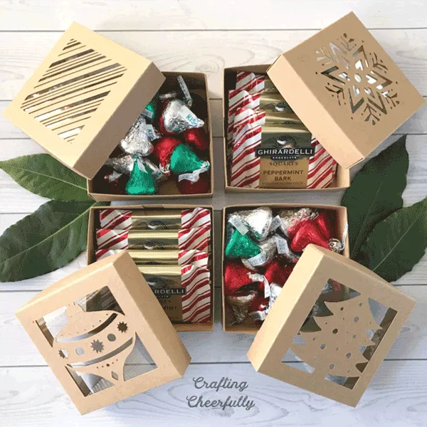 Custom Christmas Treat Boxes