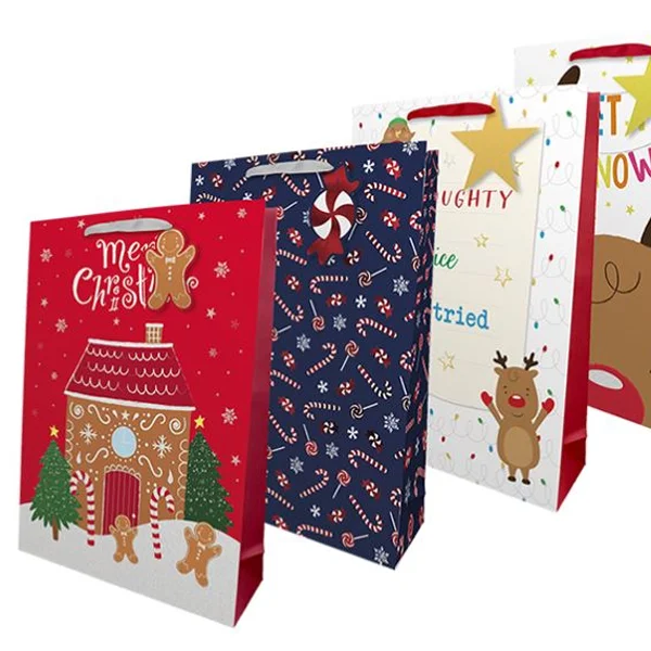 Custom Christmas Gift Bags