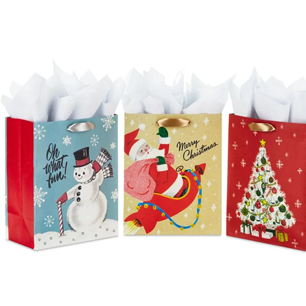 Custom Christmas Gift Bags