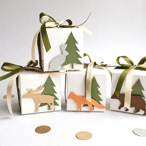 Christmas Favor Boxes