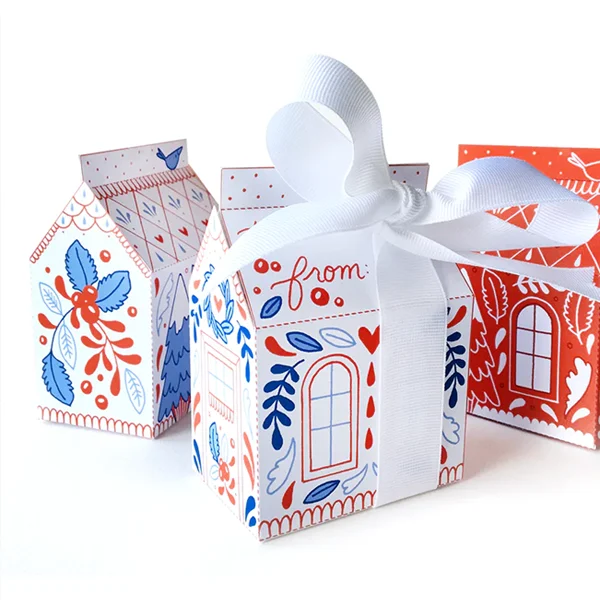 Christmas Favor Boxes