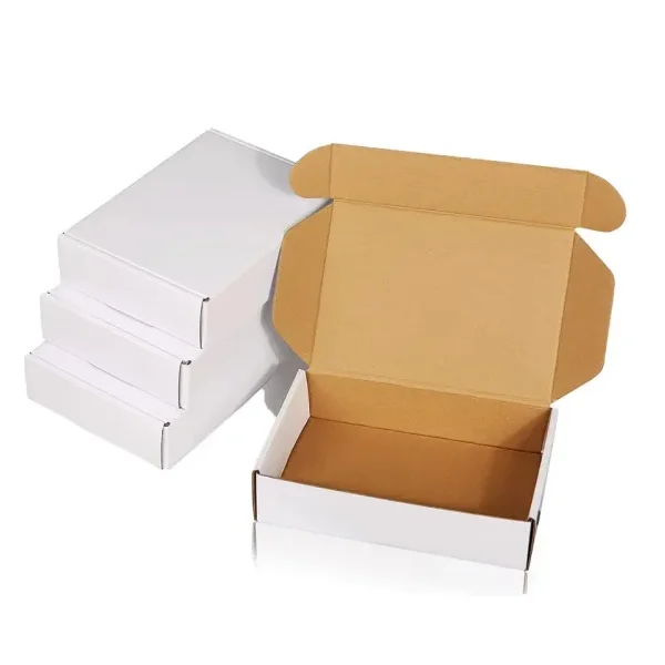 White Corrugated Boxes