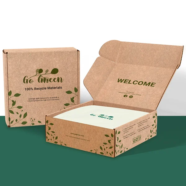 Custom Brown Kraft Boxes