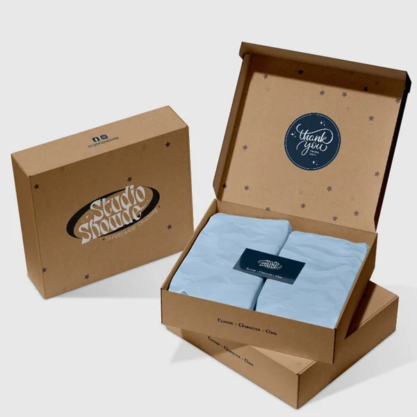 Custom Brown Kraft Boxes