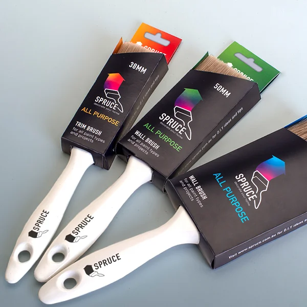 Paint Brush Packaging