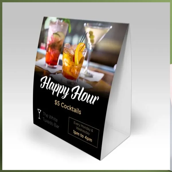 Custom Table Tents